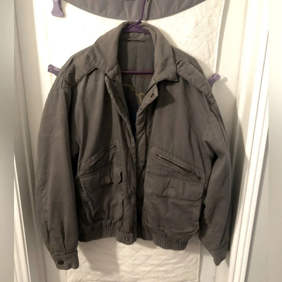 Vintage Peter England Coat with graphics on inner lining - Picture 1 of 7